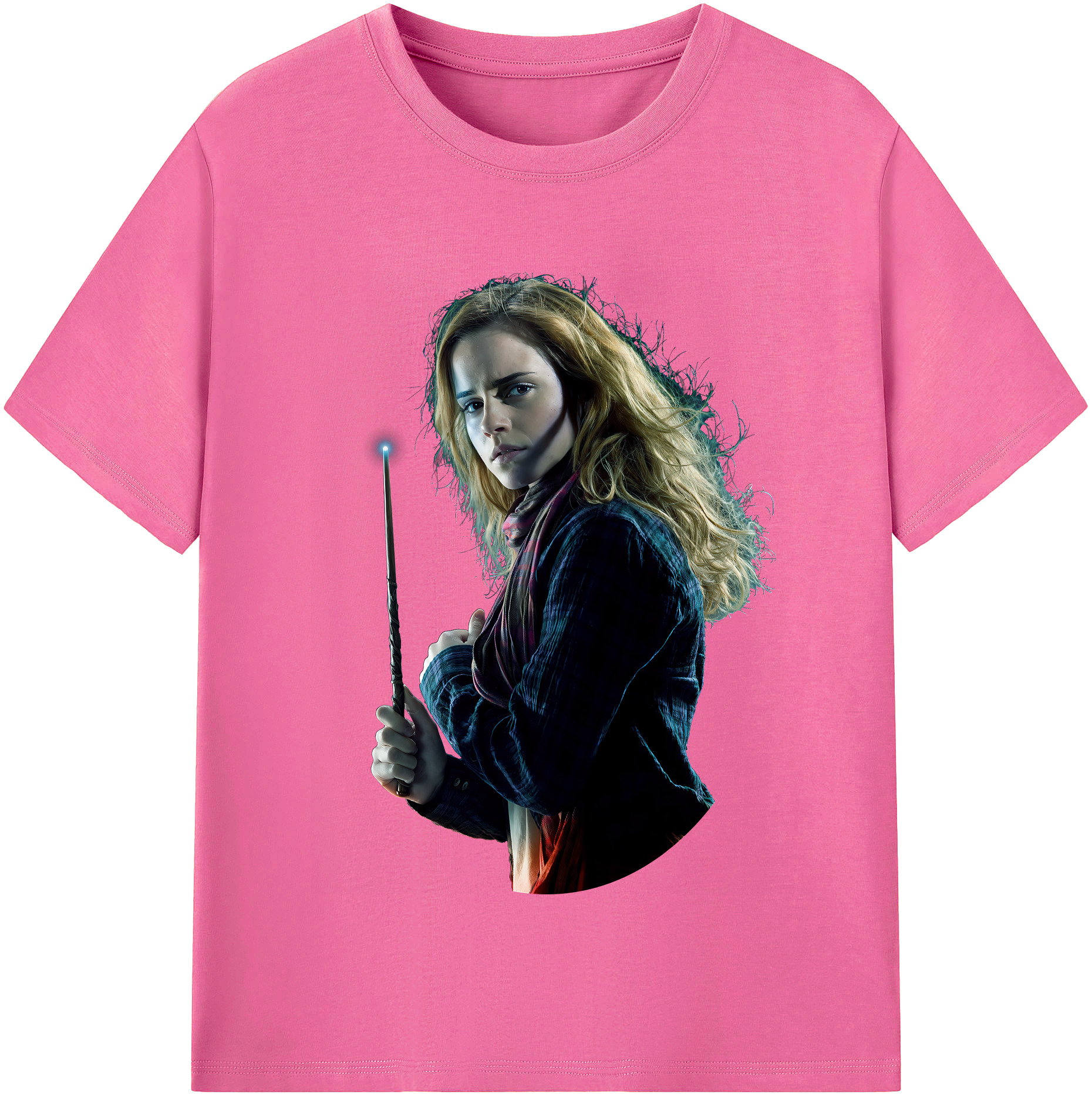 （画像用） Harry Potter ハリー・ポッターシリーズ レディースカジュアルプリントTシャツ（綿100％）